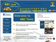 Tablet Screenshot of abctaxis.ie